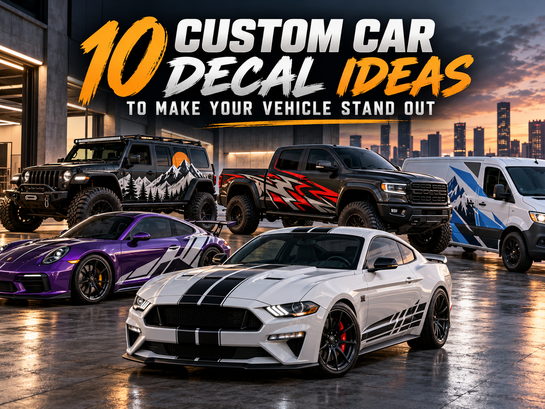 10 Custom Car Decal Ideas to Make Your Vehicle Stand Out