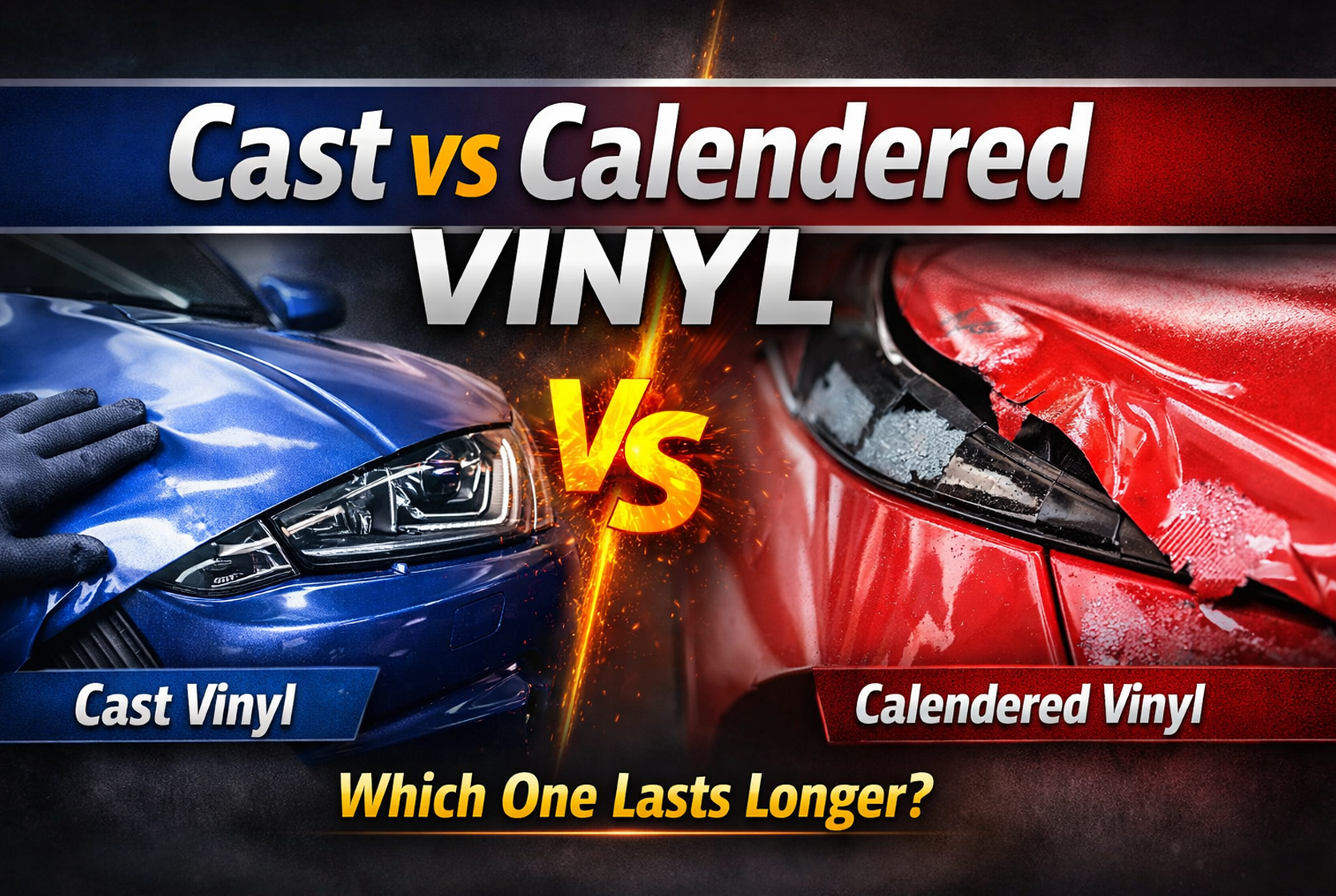 Cast Vinyl vs Calendered Vinyl: Which One Is Right for Your Car Wrap?