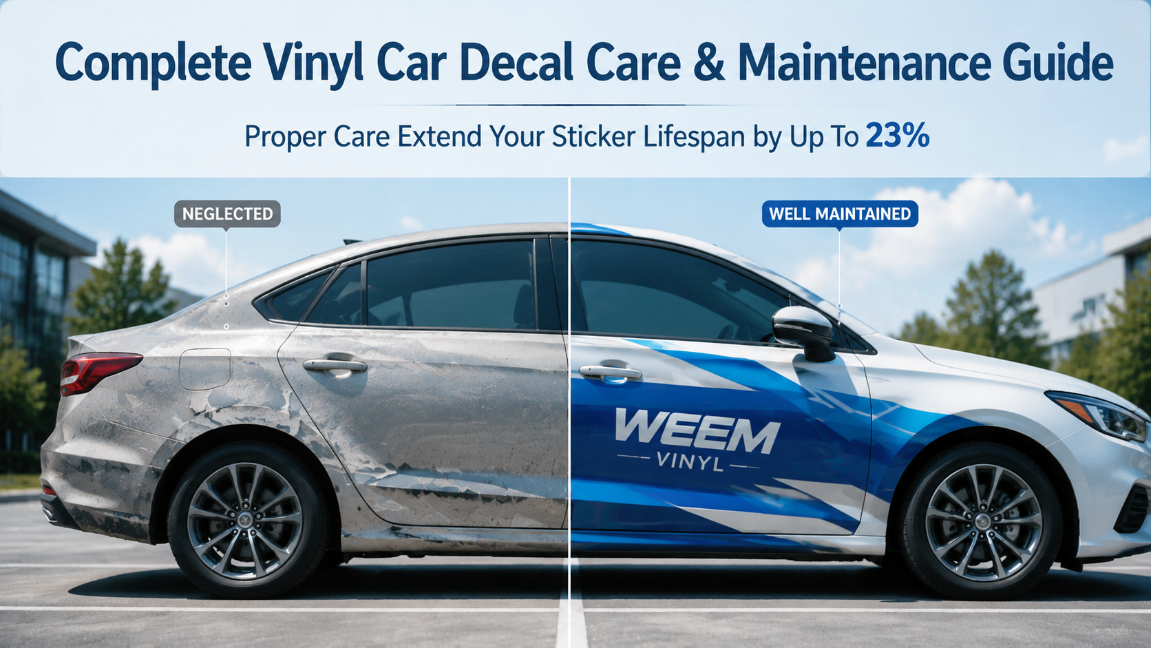 The Complete Guide to Car Decal Care and Maintenance