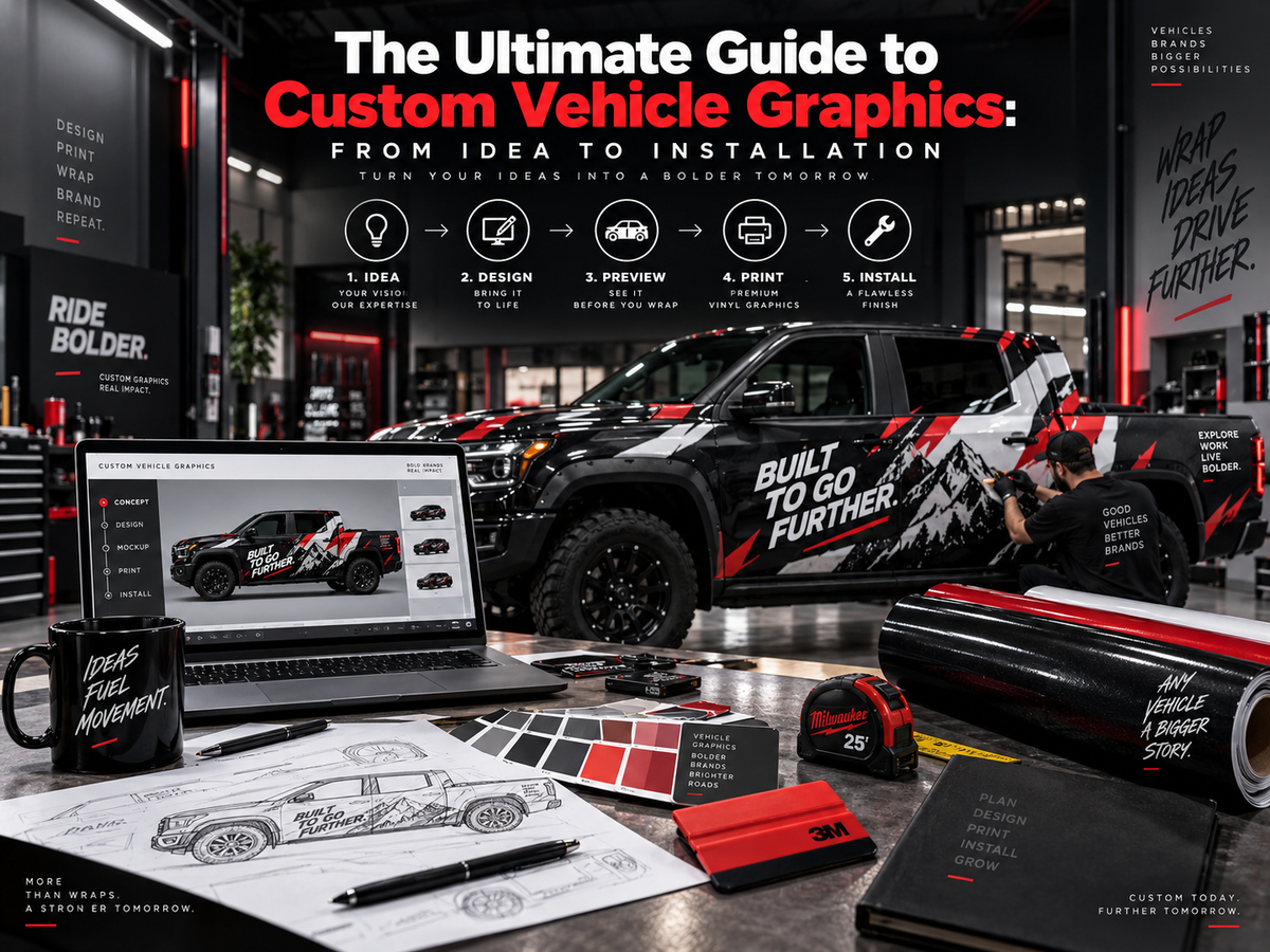 The Ultimate Guide to Custom Vehicle Graphics: From Idea to Installation