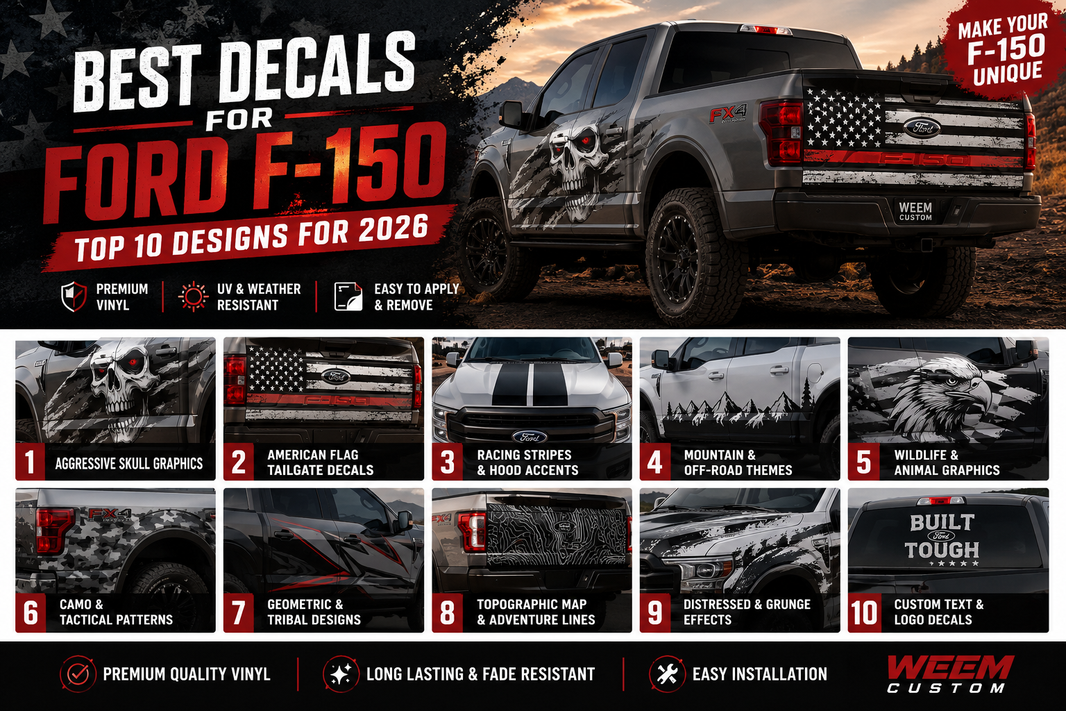 Best Decals for Ford F-150: Top 10 Designs for 2026