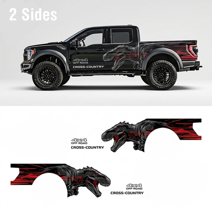 Predator Raptor Truck Decal | 4x4 Cross Country Off-Road Vinyl Wrap