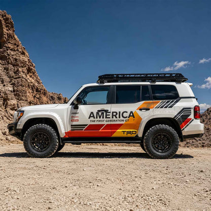Retro Off-Road SUV Decal | TRD Style Adventure Vinyl Wrap