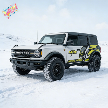 Eagle Graphic SUV Decal | Sport Racing Side Wrap Kit