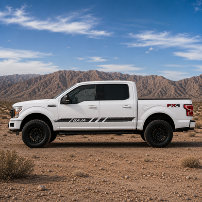 Baja Stripe Truck Decal for Ford F-150 | Off-Road Side Vinyl Wrap