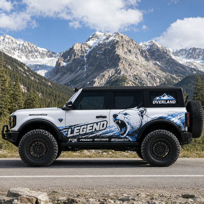 Polar Bear Off-Road SUV Decal | Legend Style Side Graphic Kit