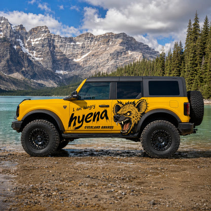 Hyena Off-Road SUV Decal | Aggressive Animal Side Graphic Kit