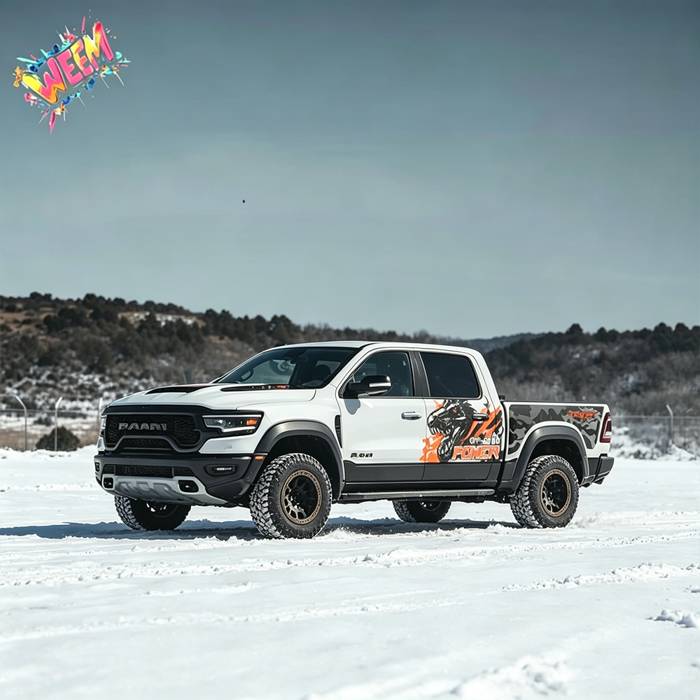 Dino Power Camo Truck Decal Kit | Off-Road Performance Vinyl Wrap