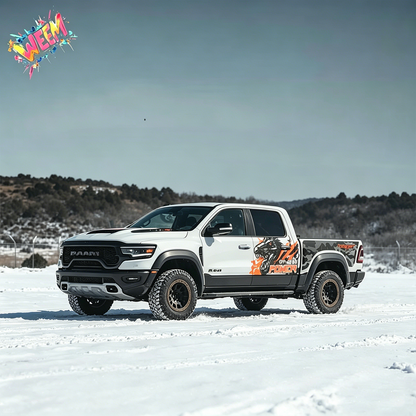 Dino Power Camo Truck Decal Kit | Off-Road Performance Vinyl Wrap
