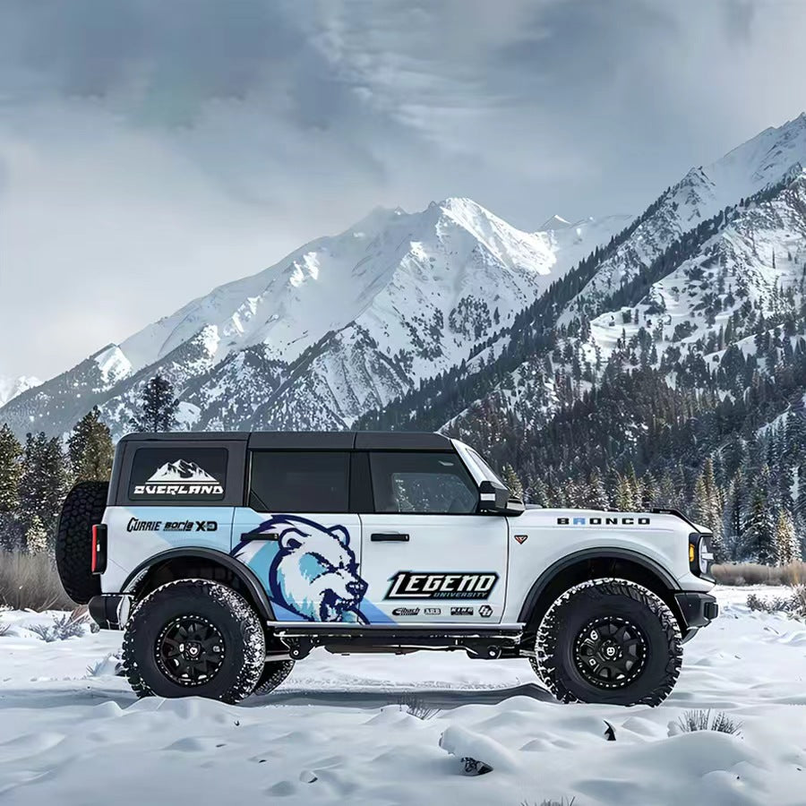 Polar Bear Off-Road SUV Decal – Legend Style Side Graphic Kit Design