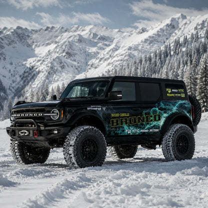 Contour Topographic Line SUV Decal | Abstract Terrain Side Wrap