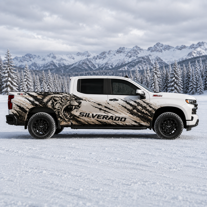 Beast Fury Truck Decal | Aggressive Off-Road Graphics Wrap