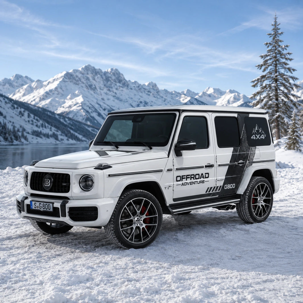 Sport Stripe SUV Decal | Modern Side Line Graphic Kit