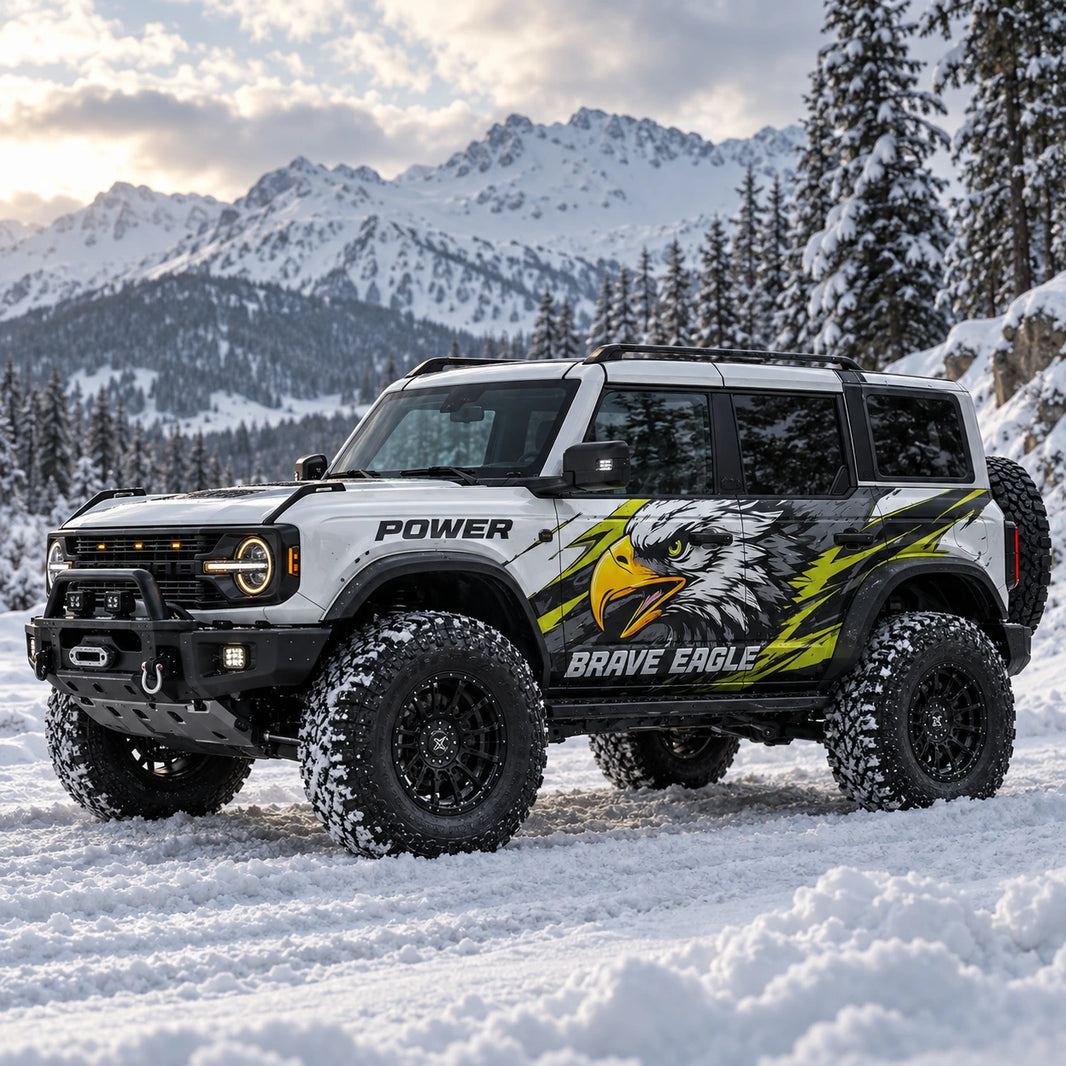 Eagle Graphic SUV Decal | Sport Racing Side Wrap Kit