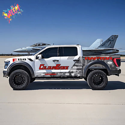 Cloud Strike Performance Car Decal for Ford Raptor | Racing Stripe Vinyl Wrap