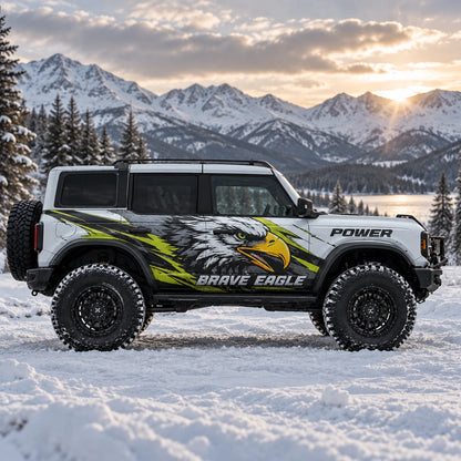 Eagle Graphic SUV Decal | Sport Racing Side Wrap Kit