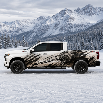 Beast Fury Truck Decal | Aggressive Off-Road Graphics Wrap