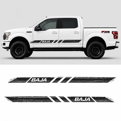 Baja Stripe Truck Decal for Ford F-150 | Off-Road Side Vinyl Wrap