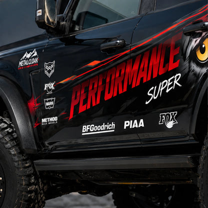 Racing Stripe SUV Decal | Performance Side Graphic Kit