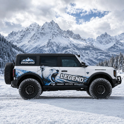 Polar Bear Off-Road SUV Decal | Legend Style Side Graphic Kit