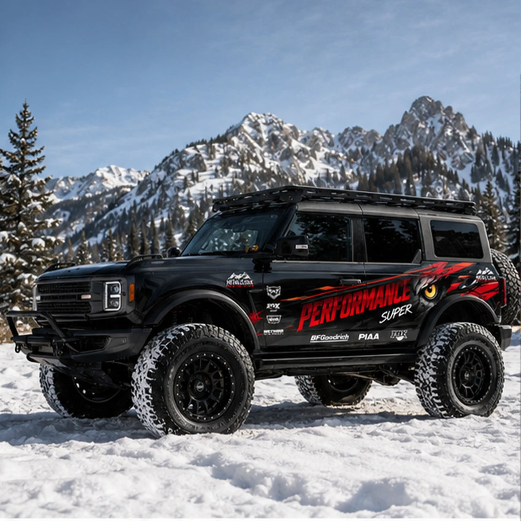 Racing Stripe SUV Decal | Performance Side Graphic Kit