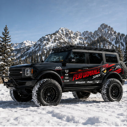 Racing Stripe SUV Decal | Performance Side Graphic Kit