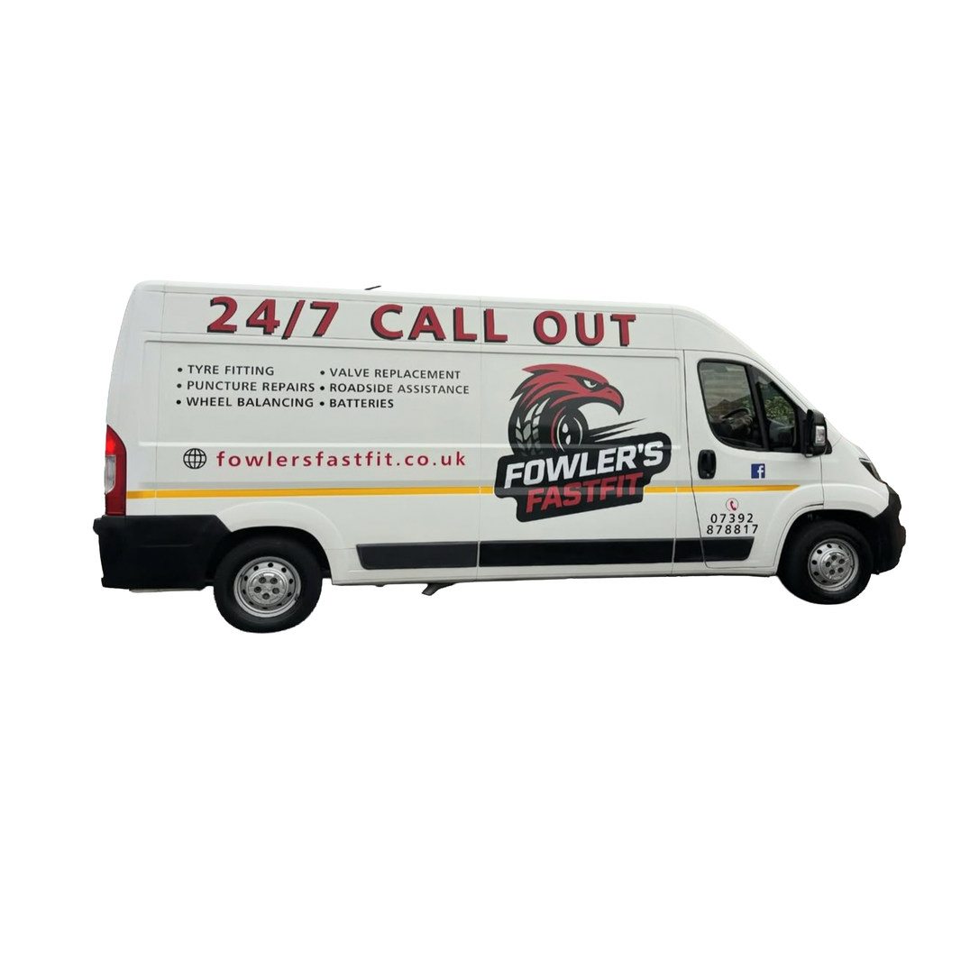 24/7 Mobile Service Van Decal Kit | Business Logo & Contact Vinyl Wrap