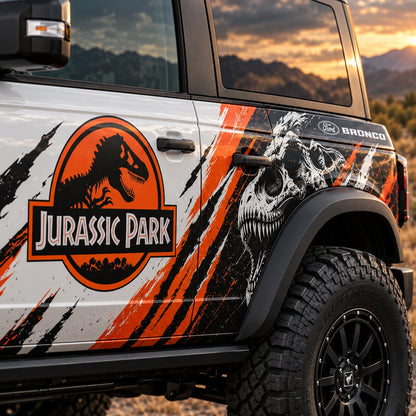 Claw Stripe Car Decal for Ford Bronco | Retro Scratch Vinyl Wrap