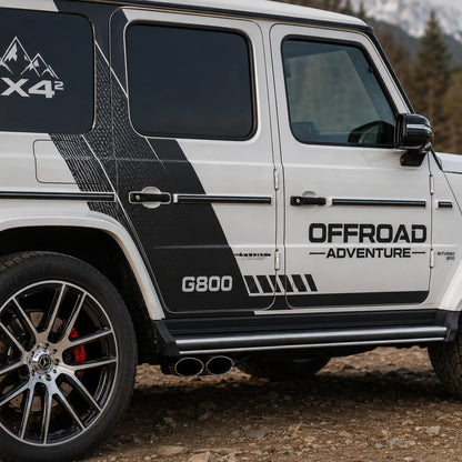 Sport Stripe SUV Decal | Modern Side Line Graphic Kit