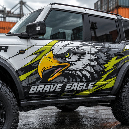 Eagle Graphic SUV Decal | Sport Racing Side Wrap Kit
