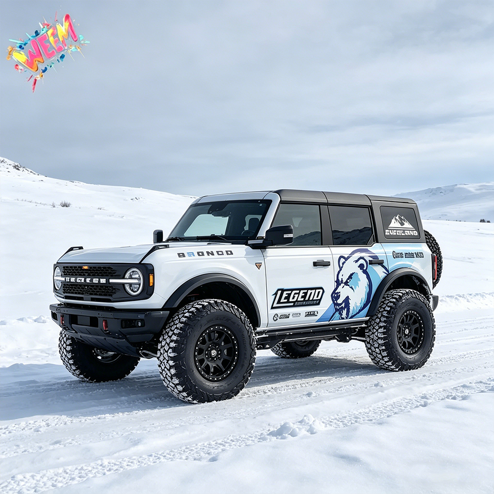 Polar Bear Off-Road SUV Decal | Legend Style Side Graphic Kit