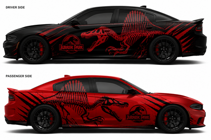 Jurassic Park Custom Car Wrap Design Deposit ($30)