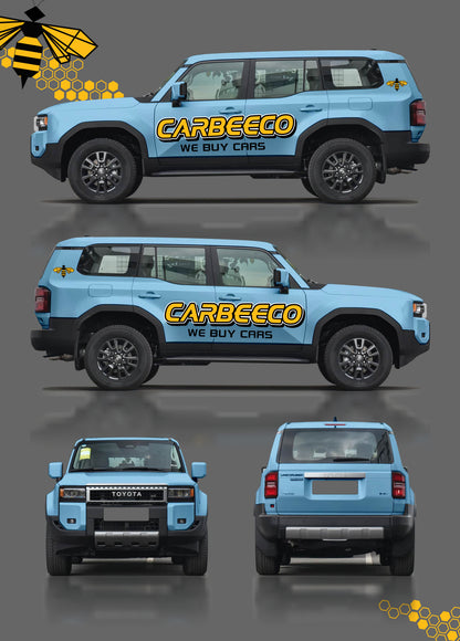 Car Buying Service SUV Decal Kit | Bold Business Logo Vehicle Wrap