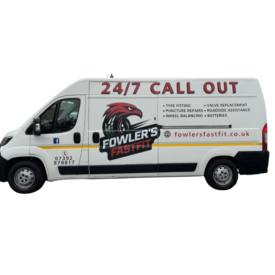 24/7 Mobile Service Van Decal Kit | Business Logo & Contact Vinyl Wrap