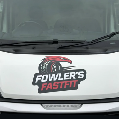 24/7 Mobile Service Van Decal Kit | Business Logo & Contact Vinyl Wrap