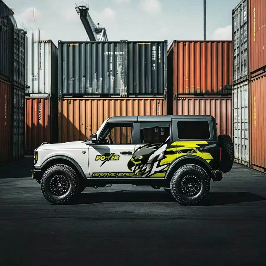 Eagle Graphic SUV Decal – Sport Racing Side Wrap Kit
