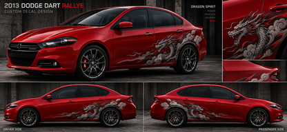 2013Dodge Dart Rallye red a dragon