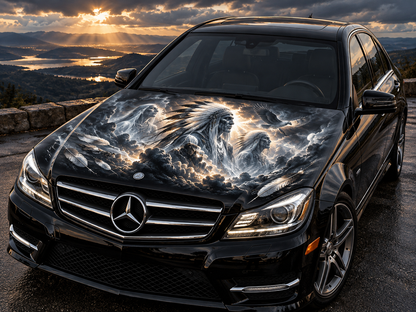 2014 Mercedes-Benz c300 and its black
