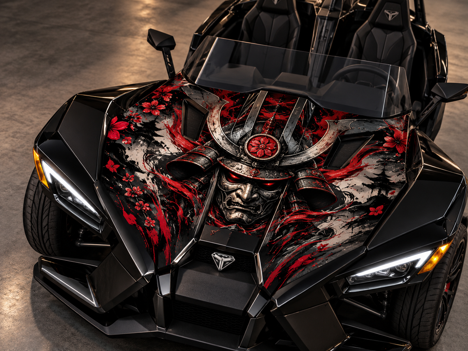 samurai for 2017 Polaris slingshot SL （Reserved Custom Order）