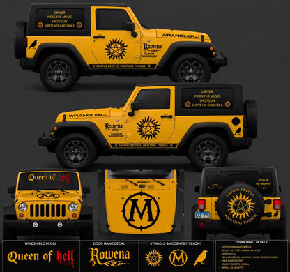 2015 Jeep Wrangler (yellow)