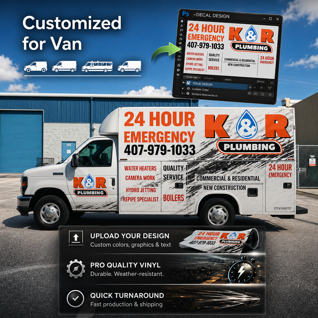 Custom Van Decals