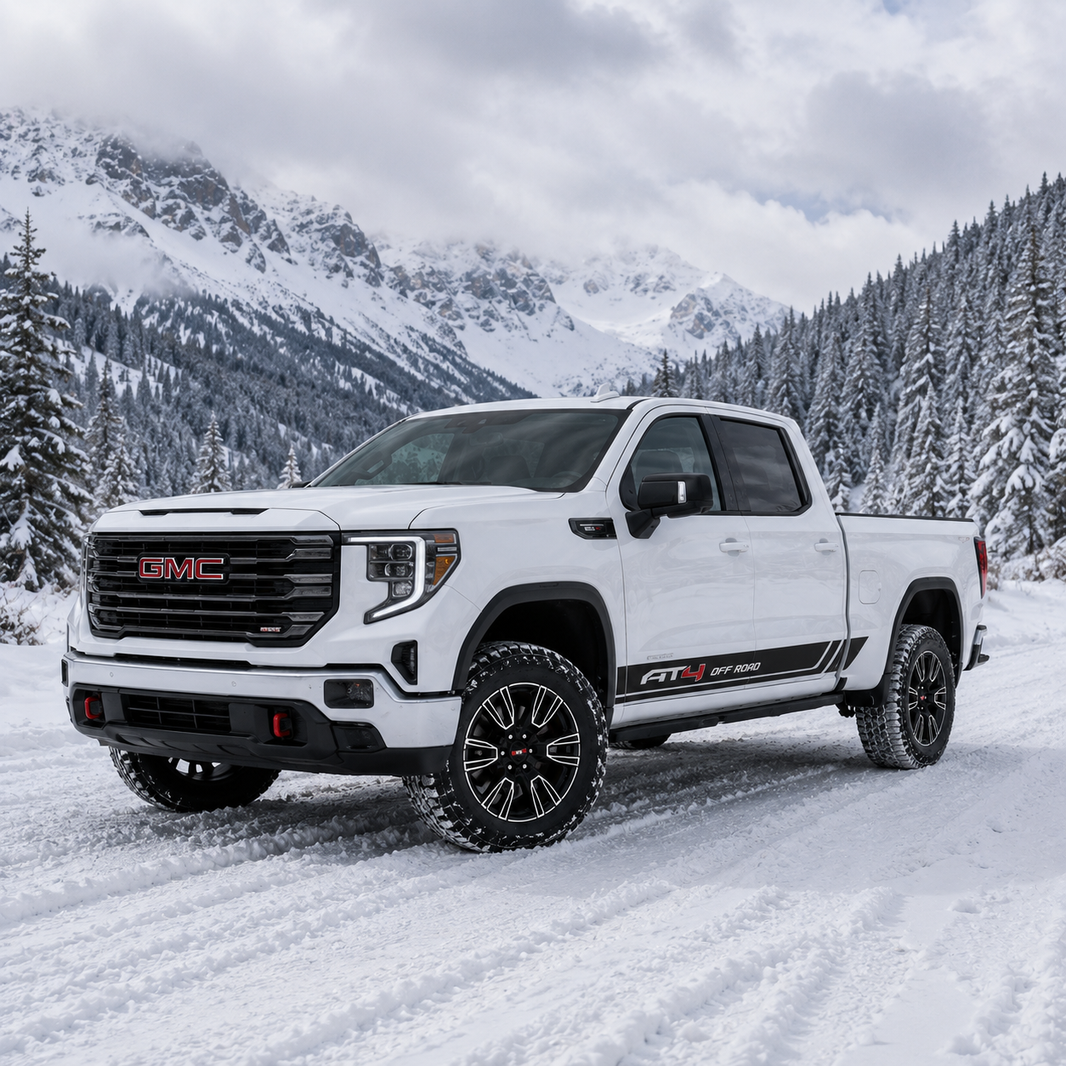 AT4 Stripe Truck Decal for GMC Sierra 1500 | Off-Road Side Vinyl Wrap