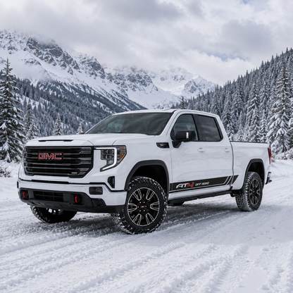 AT4 Stripe Truck Decal for GMC Sierra 1500 | Off-Road Side Vinyl Wrap