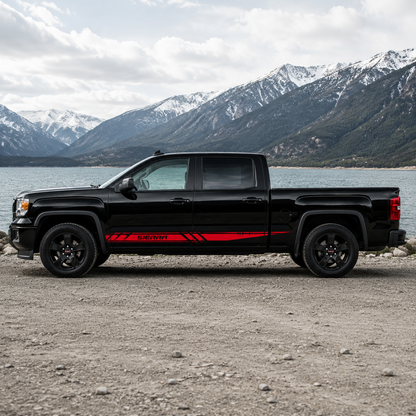 Sierra Sport Stripe Truck Decal for GMC Sierra 1500 | Performance Side Vinyl Wrap