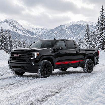 Sierra Sport Stripe Truck Decal for GMC Sierra 1500 | Performance Side Vinyl Wrap