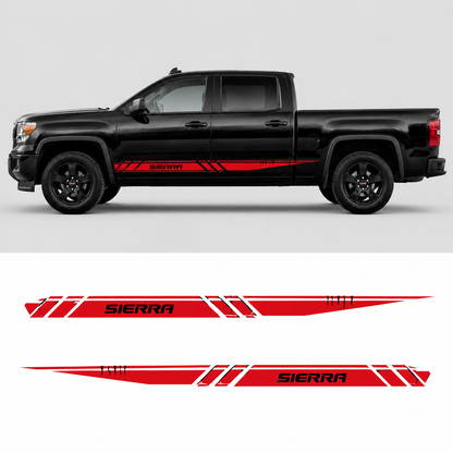 Sierra Sport Stripe Truck Decal for GMC Sierra 1500 | Performance Side Vinyl Wrap