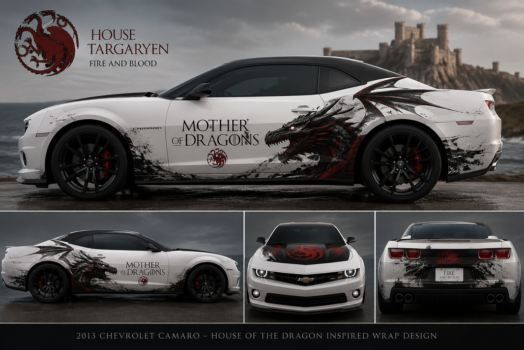 2013 Chevy Camaro control white with black top