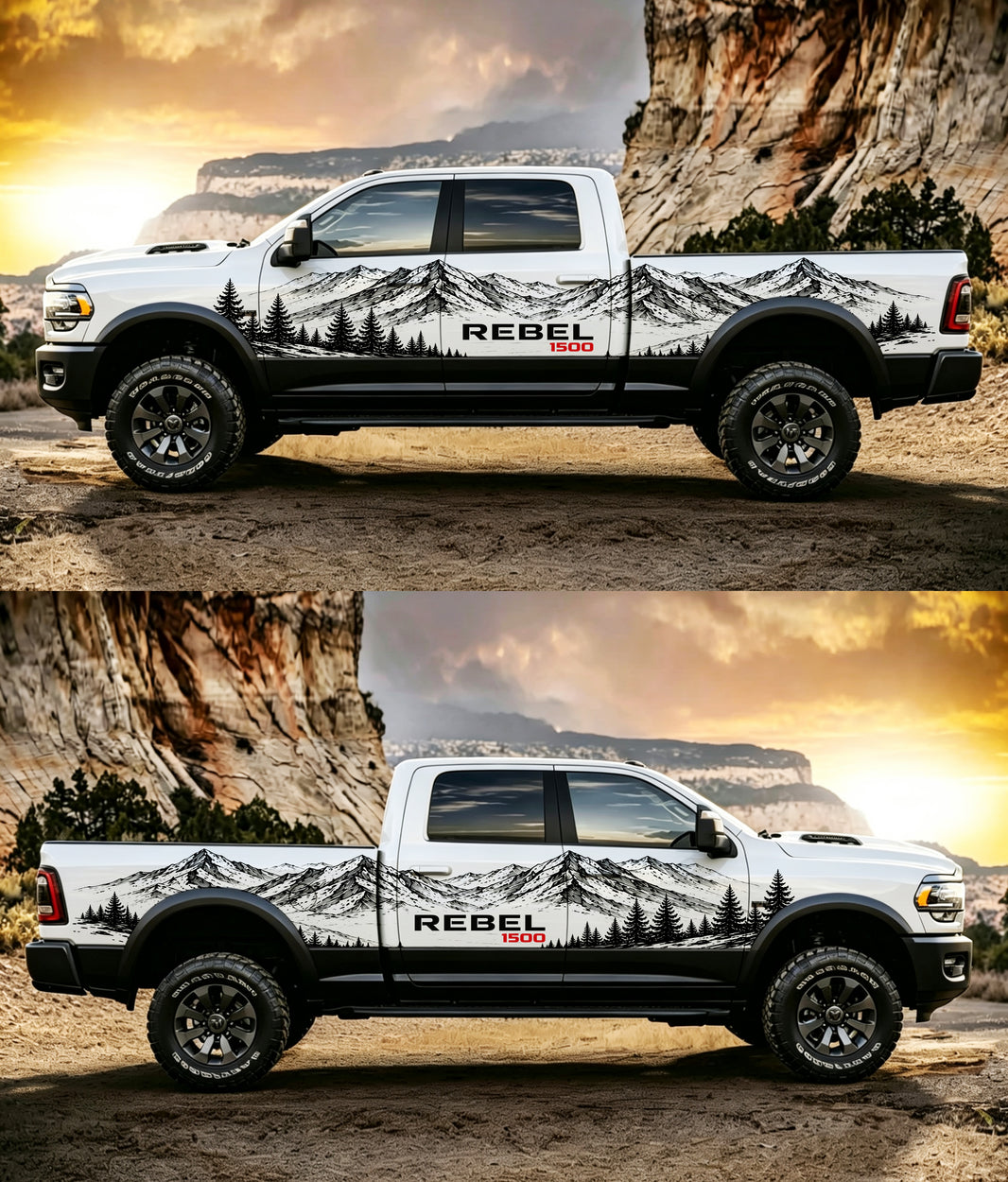 2026 Ram  Rebel White