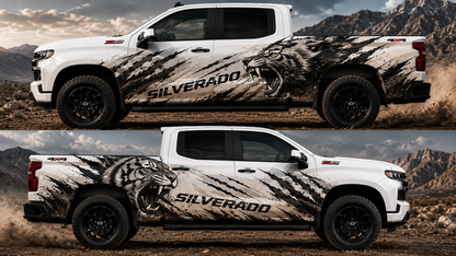 Beast Fury Truck Decal | Aggressive Off-Road Graphics Wrap