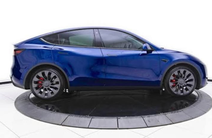 Tesla Full ad on one side only.
